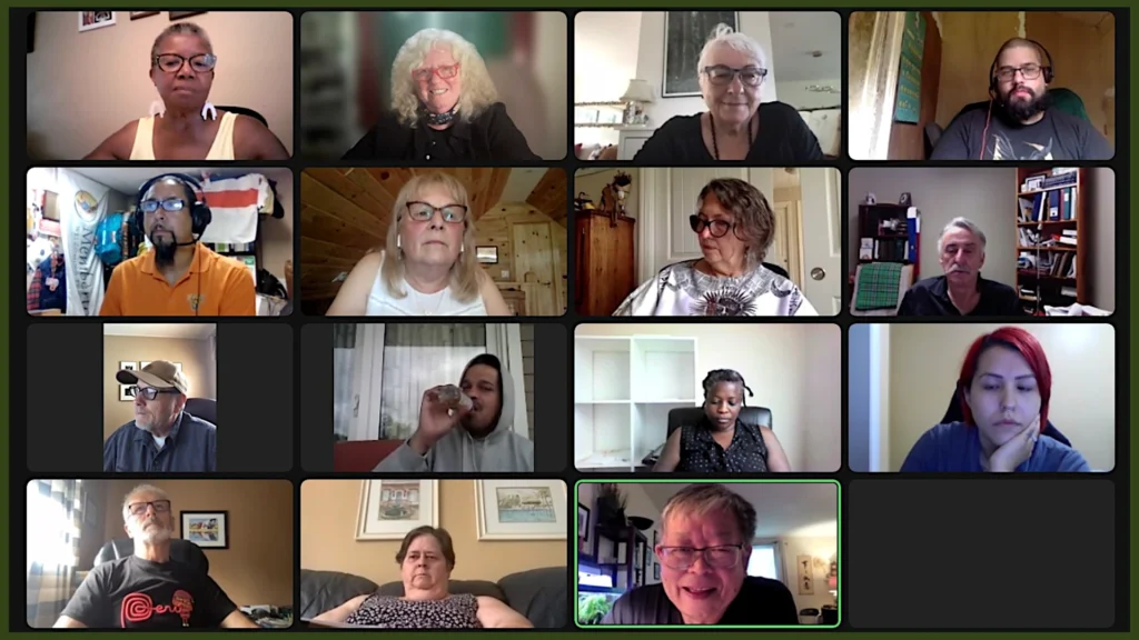 Discussions and collaboration on Zoom