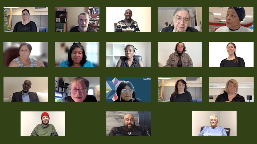 Diverse participants discuss systemic racism over Zoom